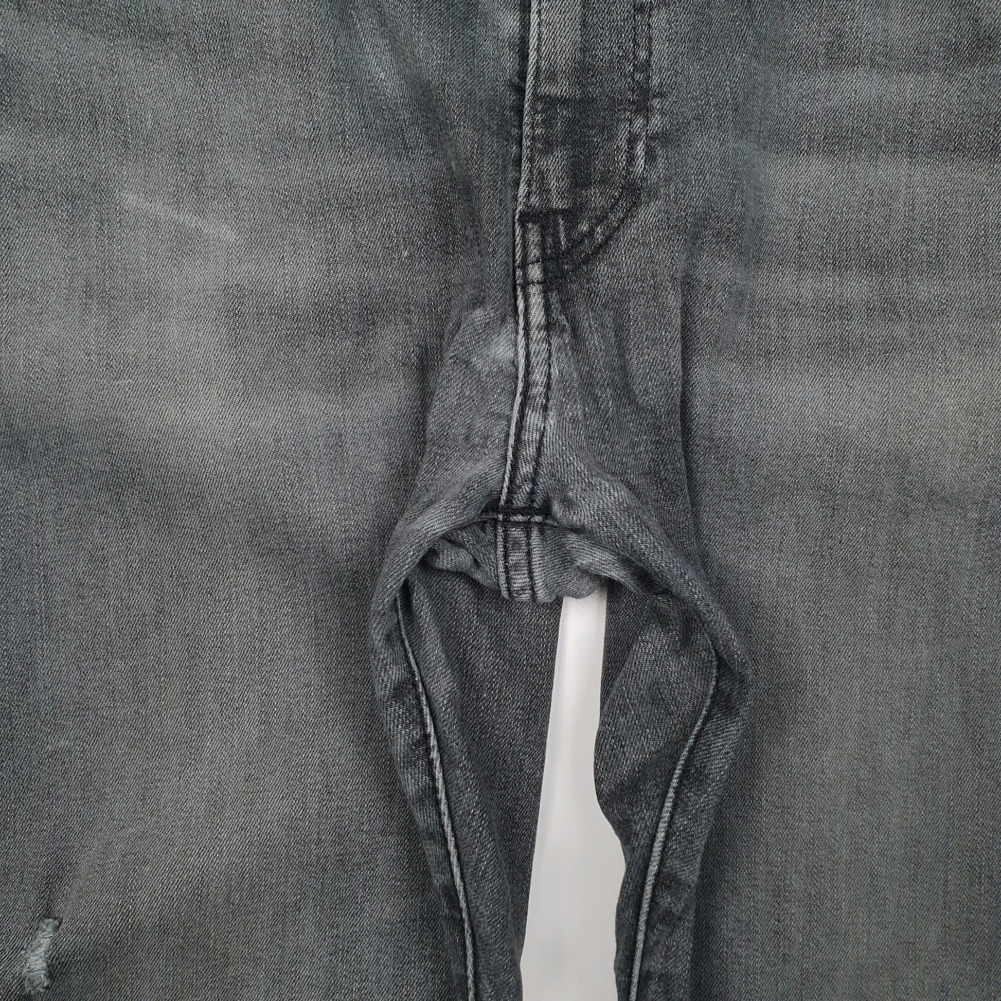 Mens Grey Levis Stretch  Jeans