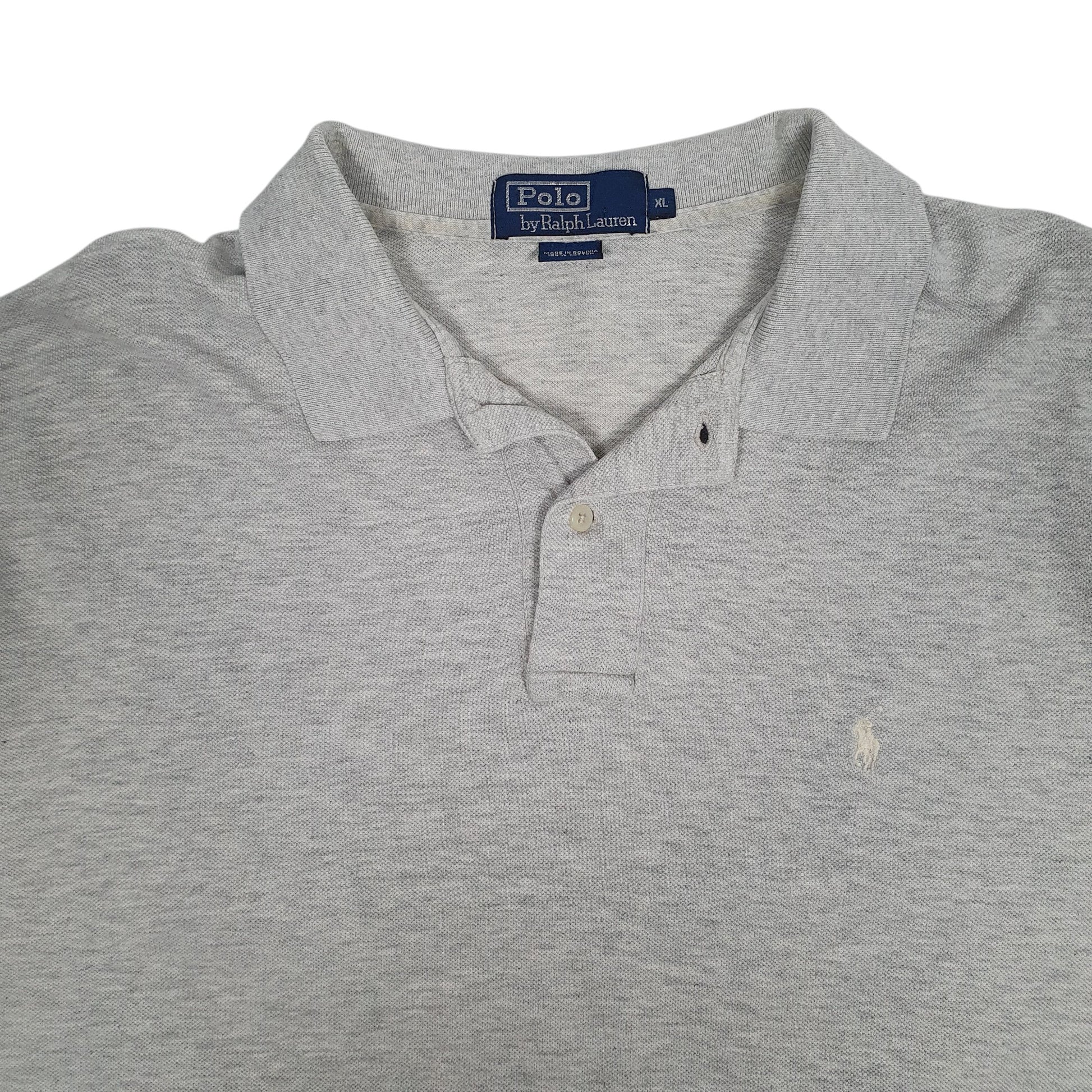 Mens Grey Polo Ralph Lauren   Polo Shirt