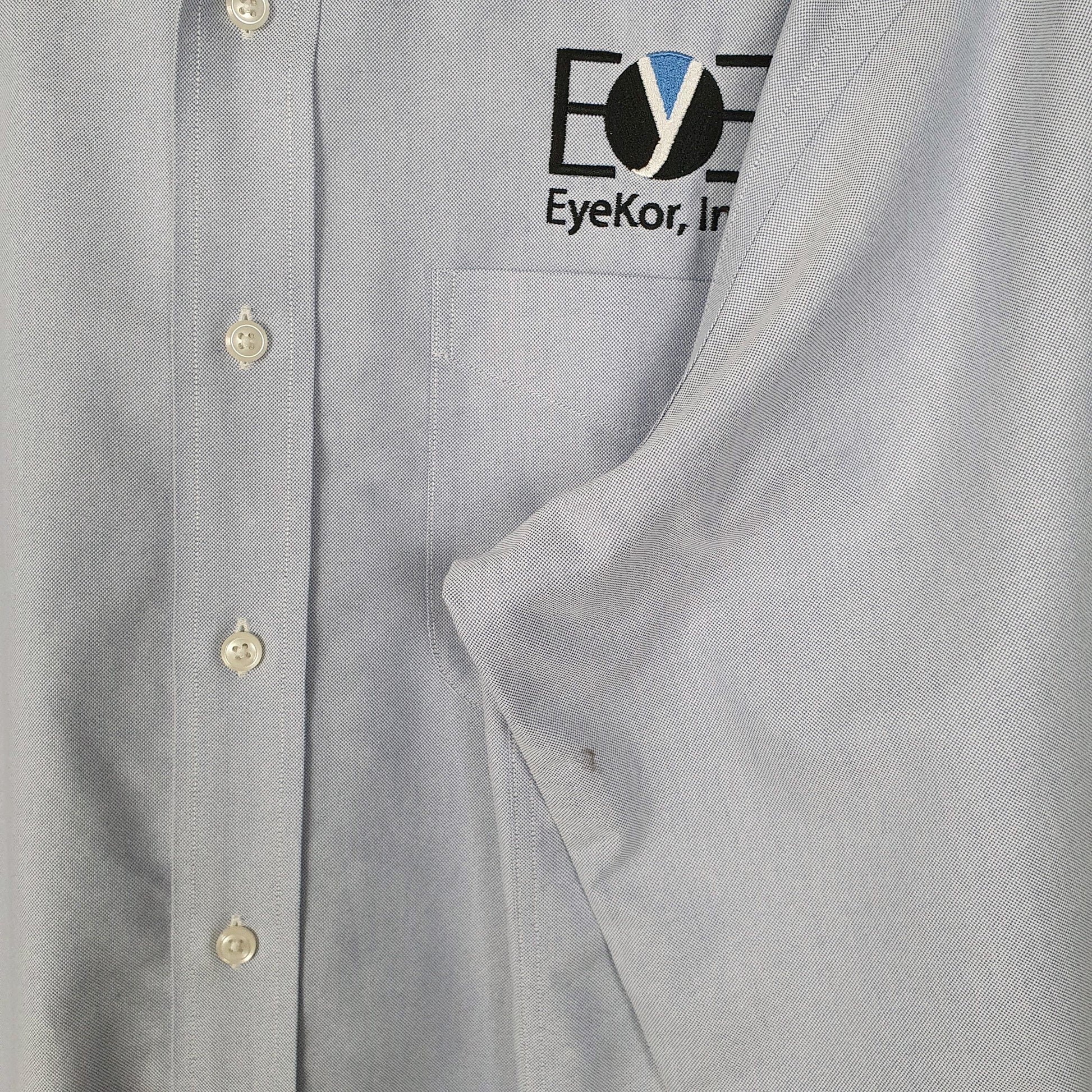 Mens Blue L.L.Bean   Shirt