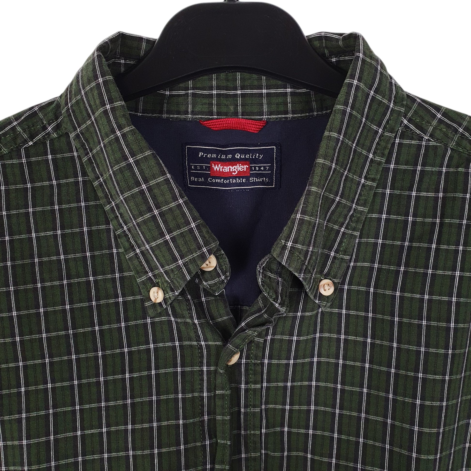 Mens Green Wrangler   Shirt