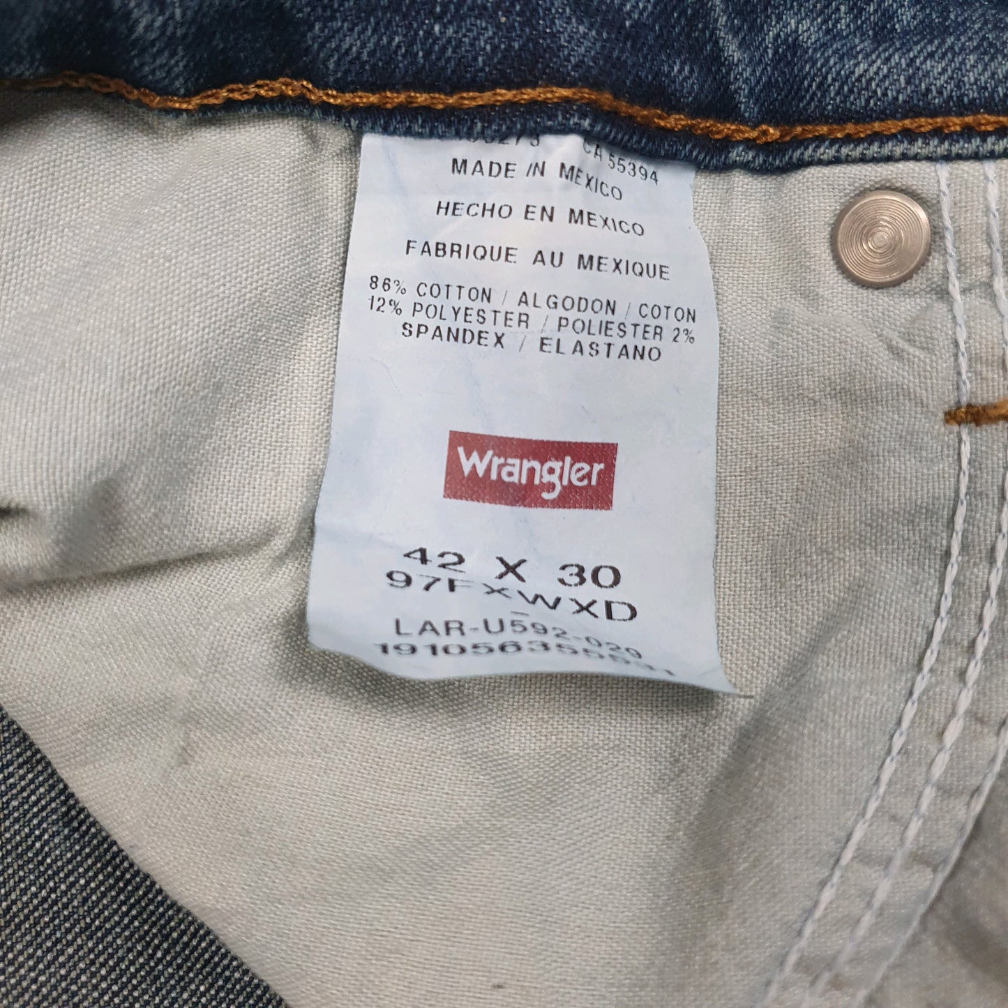Mens Blue Wrangler   Jeans