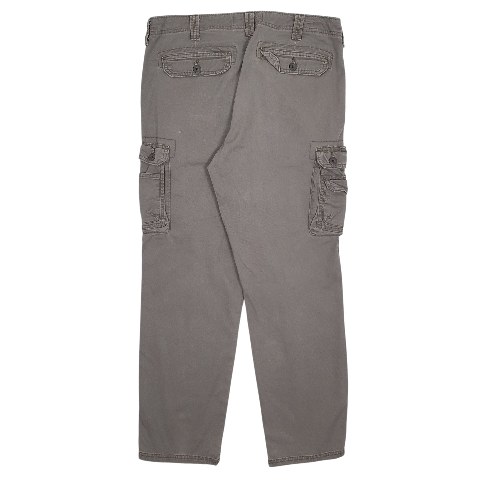 Mens Grey Lee   Trousers