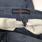 Mens Navy Tommy Hilfiger Vintage 2000s Double Pleated  Trousers