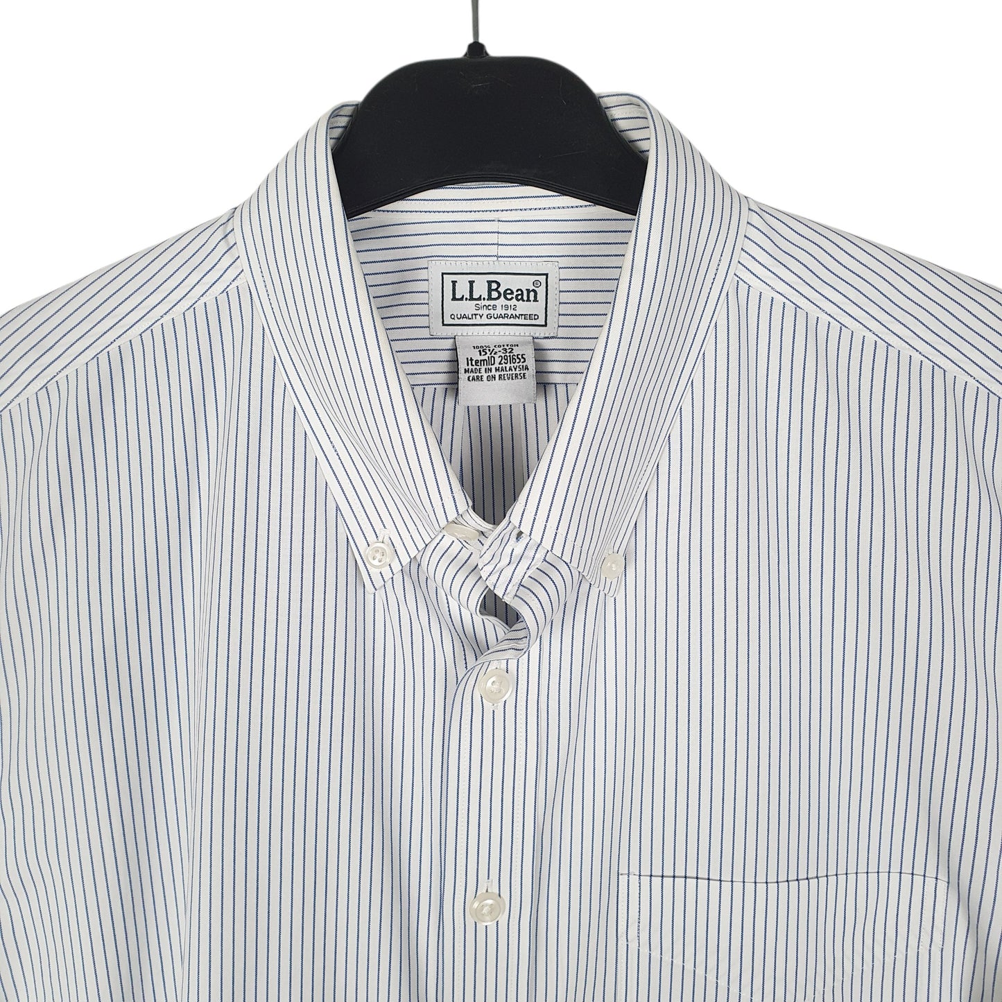 Mens White L.L.Bean   Shirt