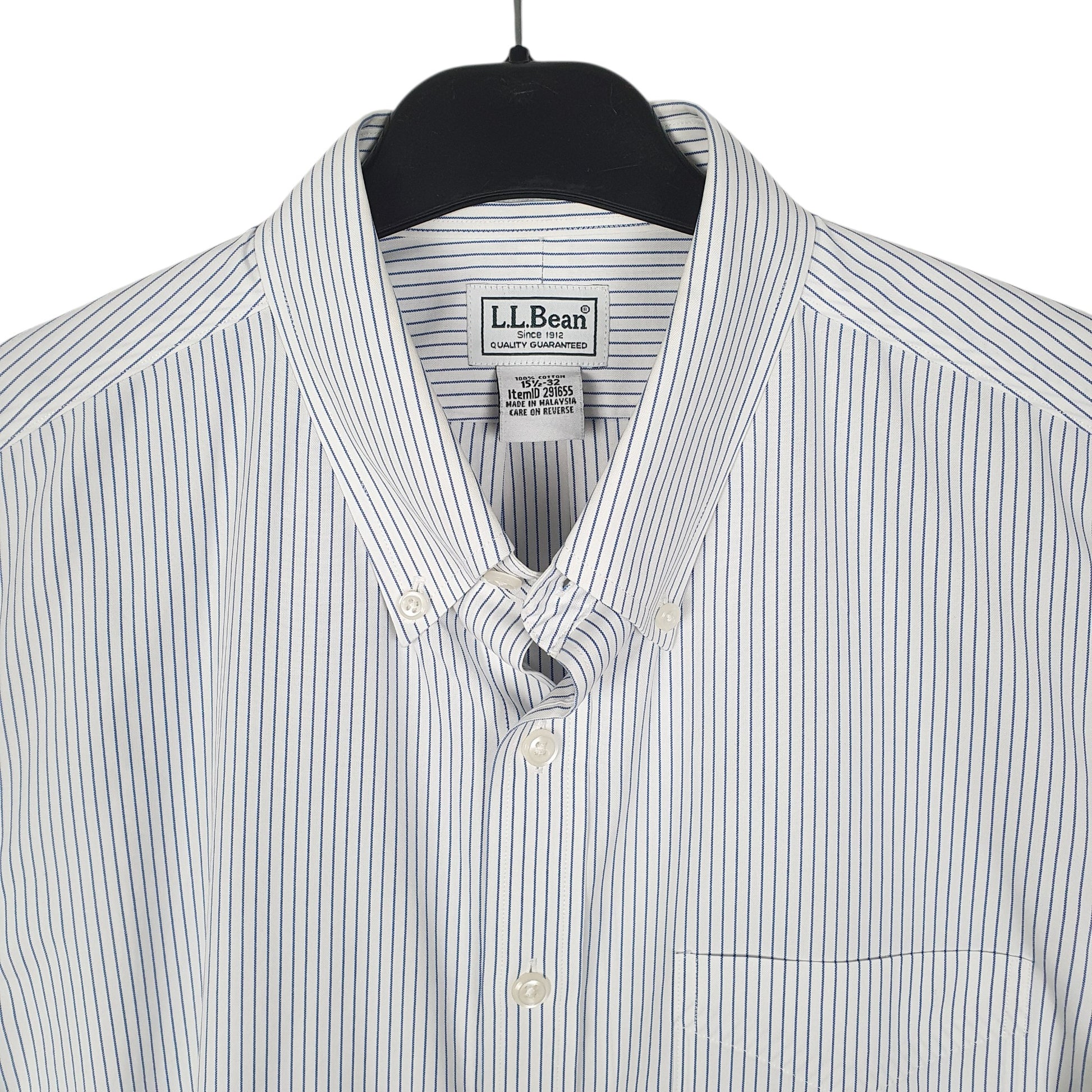Mens White L.L.Bean   Shirt