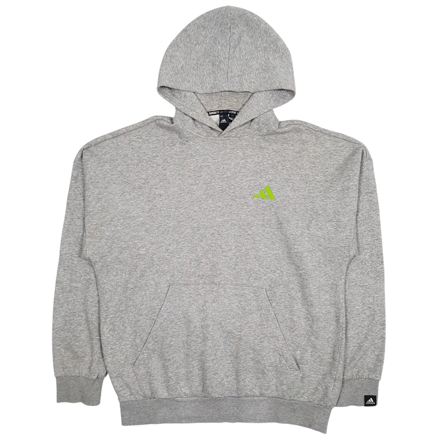 Mens Grey Adidas  Hoodie Jumper