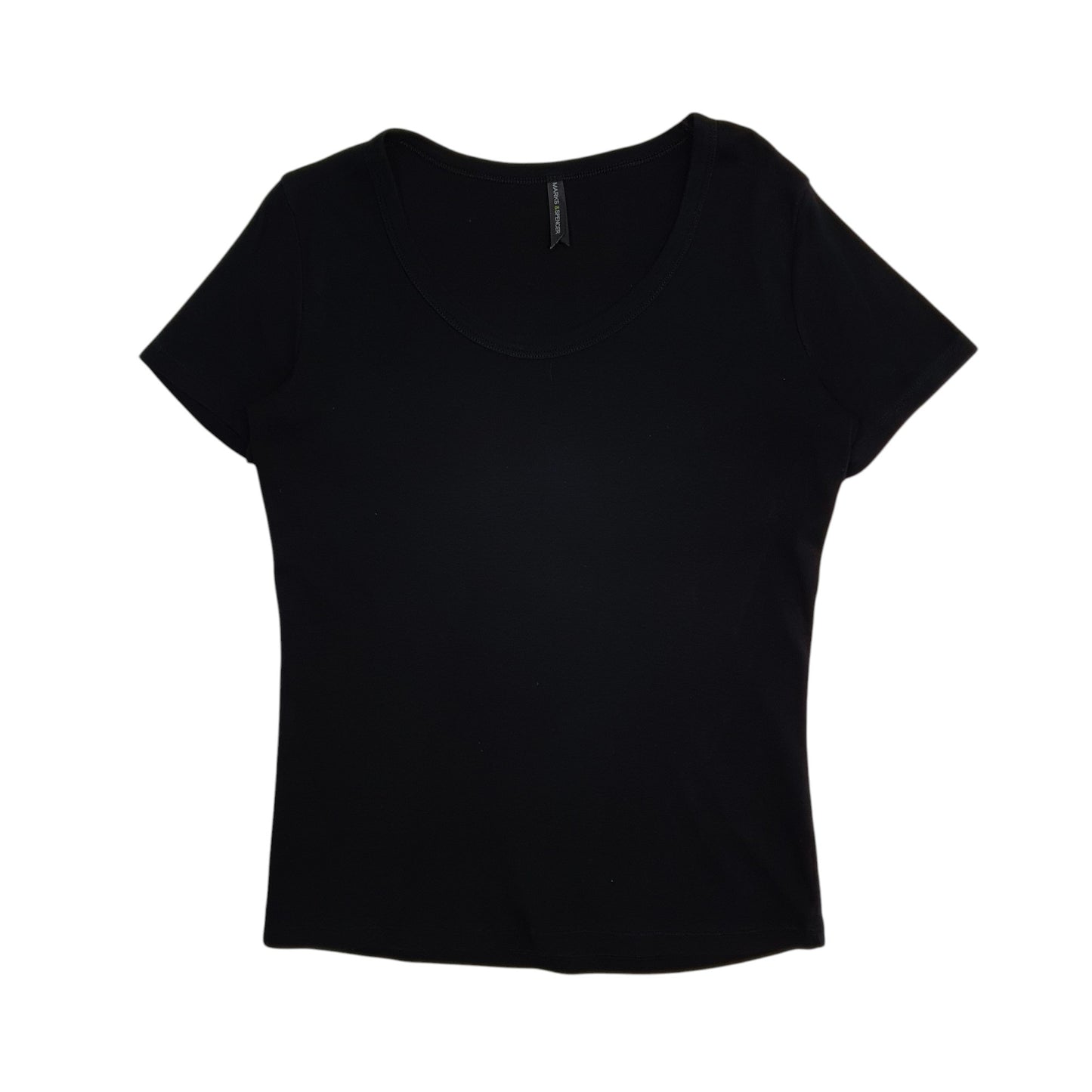 Womens Black M&S  Short Sleeve T Shirt