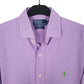 Mens Purple Polo Ralph Lauren Regent  Shirt
