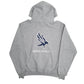 Mens Grey Champion Tennis Hoodie Jumper