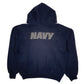 Mens Navy Soffe US Navy Hoodie Jumper