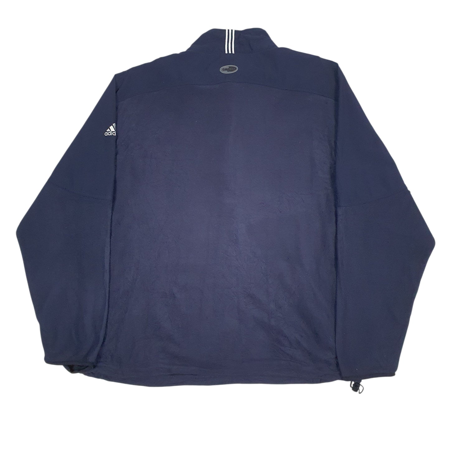 Mens Navy Adidas Clima Proof Quarter Zip Jumper