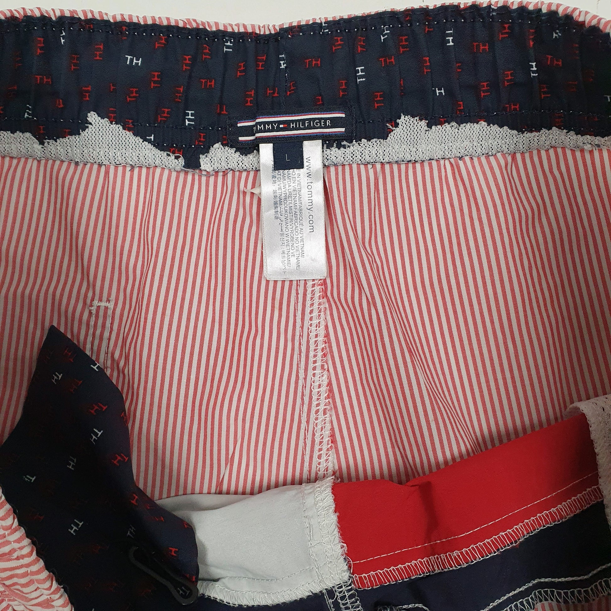 Mens Pink Tommy Hilfiger   Shorts