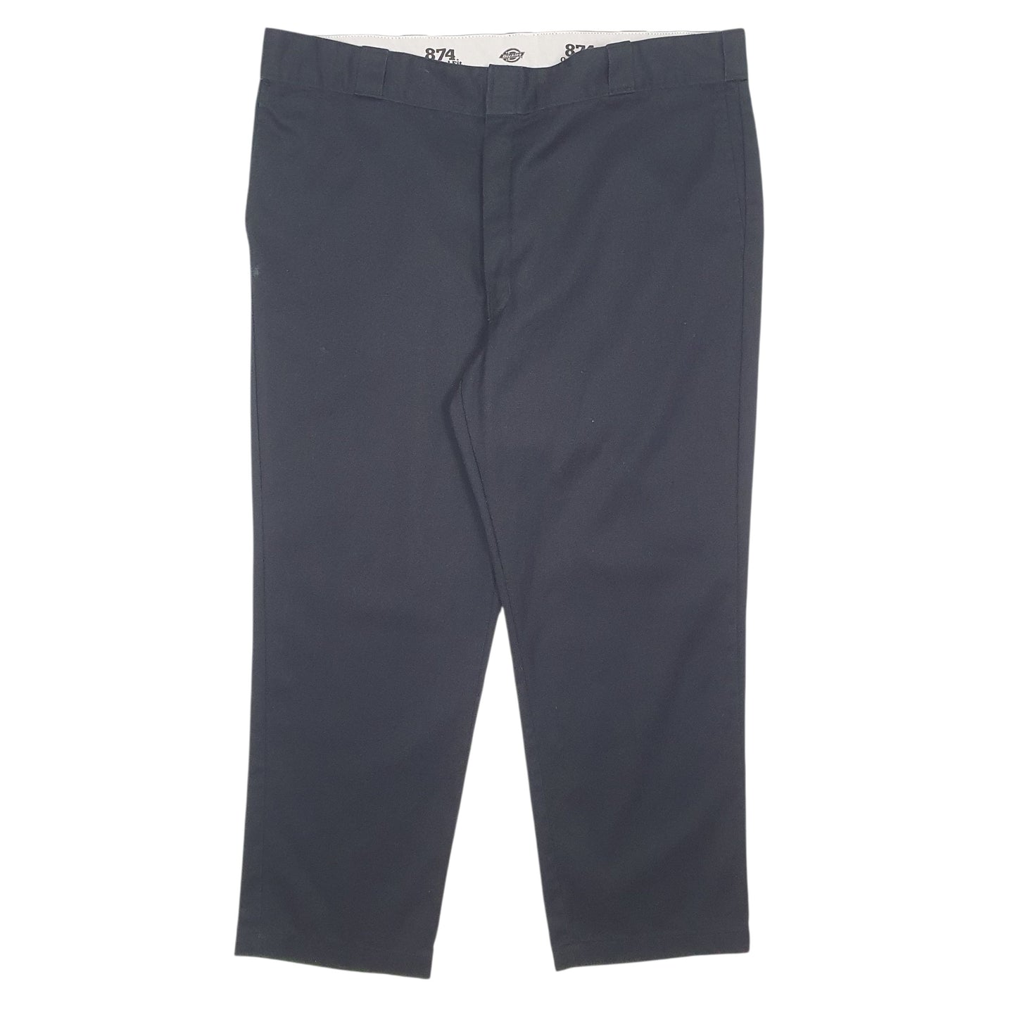 Mens Black Dickies 874 Workwear Chino Trousers