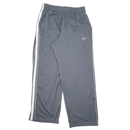Mens Grey Nike Basketball Jogger Trousers