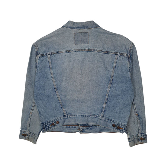Mens Blue Levis Vintage 90s 00s Type 3 Trucker  Coat