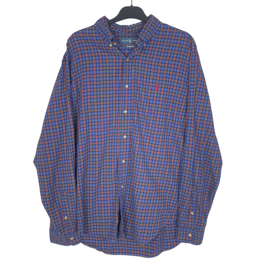 Mens Blue Ralph Lauren  Long Sleeve Shirt