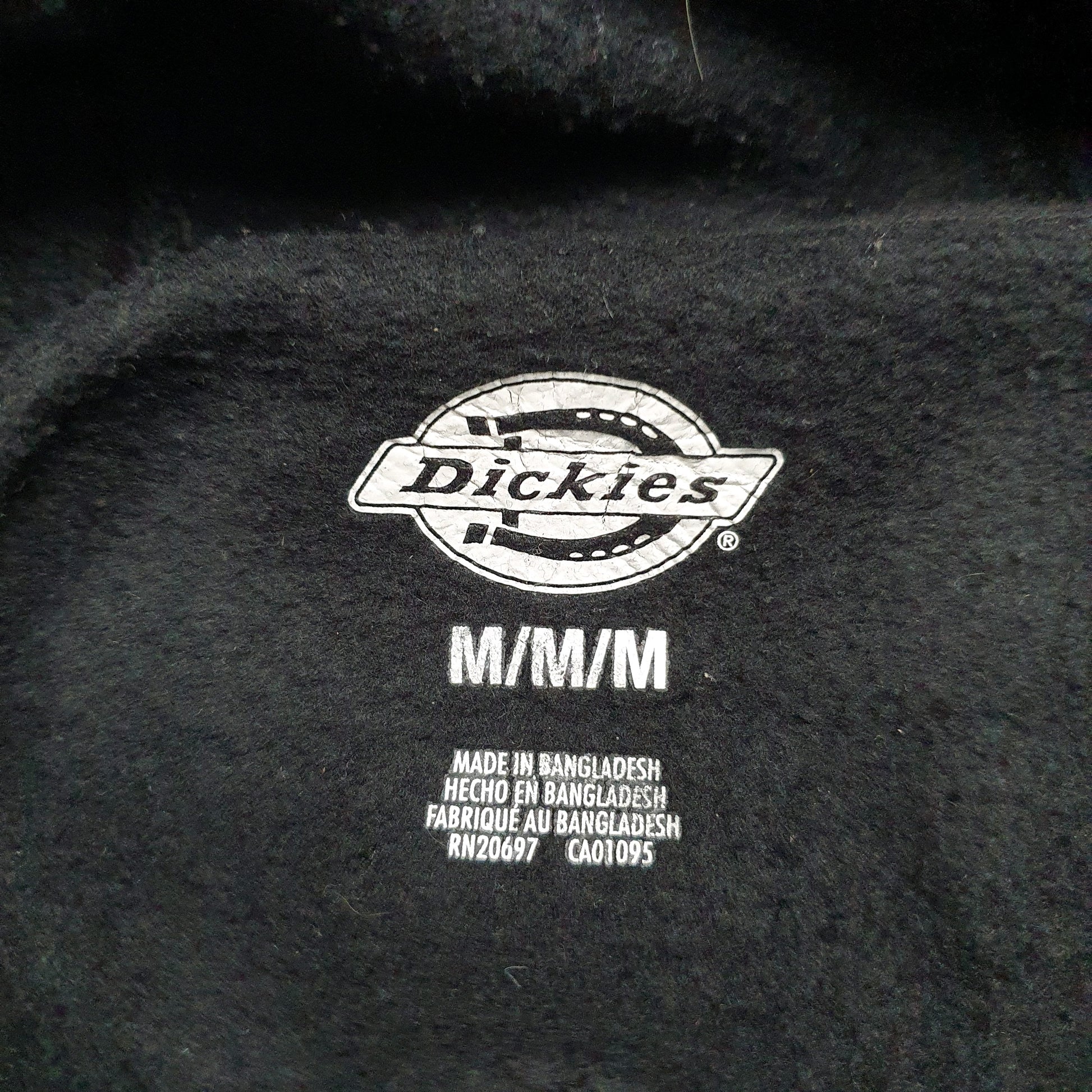 Mens Black Dickies  Hoodie Jumper
