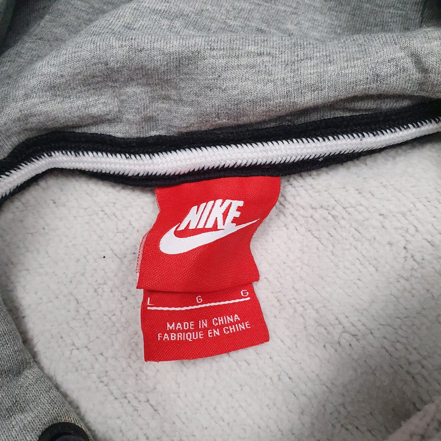 Mens Grey Nike  Hoodie Jumper