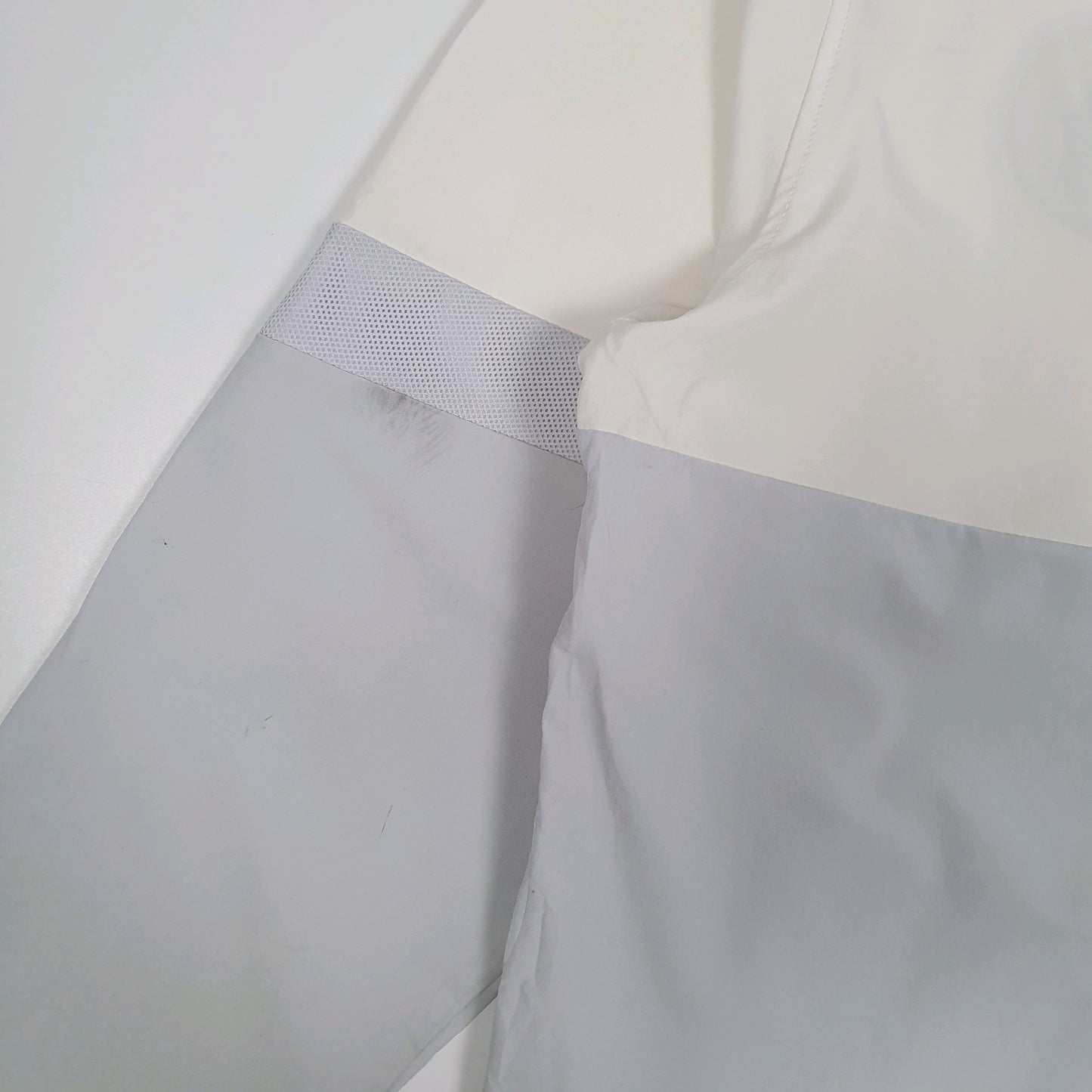 Mens White Under Armour Squad Warm Up Guilford Soccer  Coat