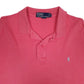 Mens Pink Polo Ralph Lauren Vintage 90s  Polo Shirt