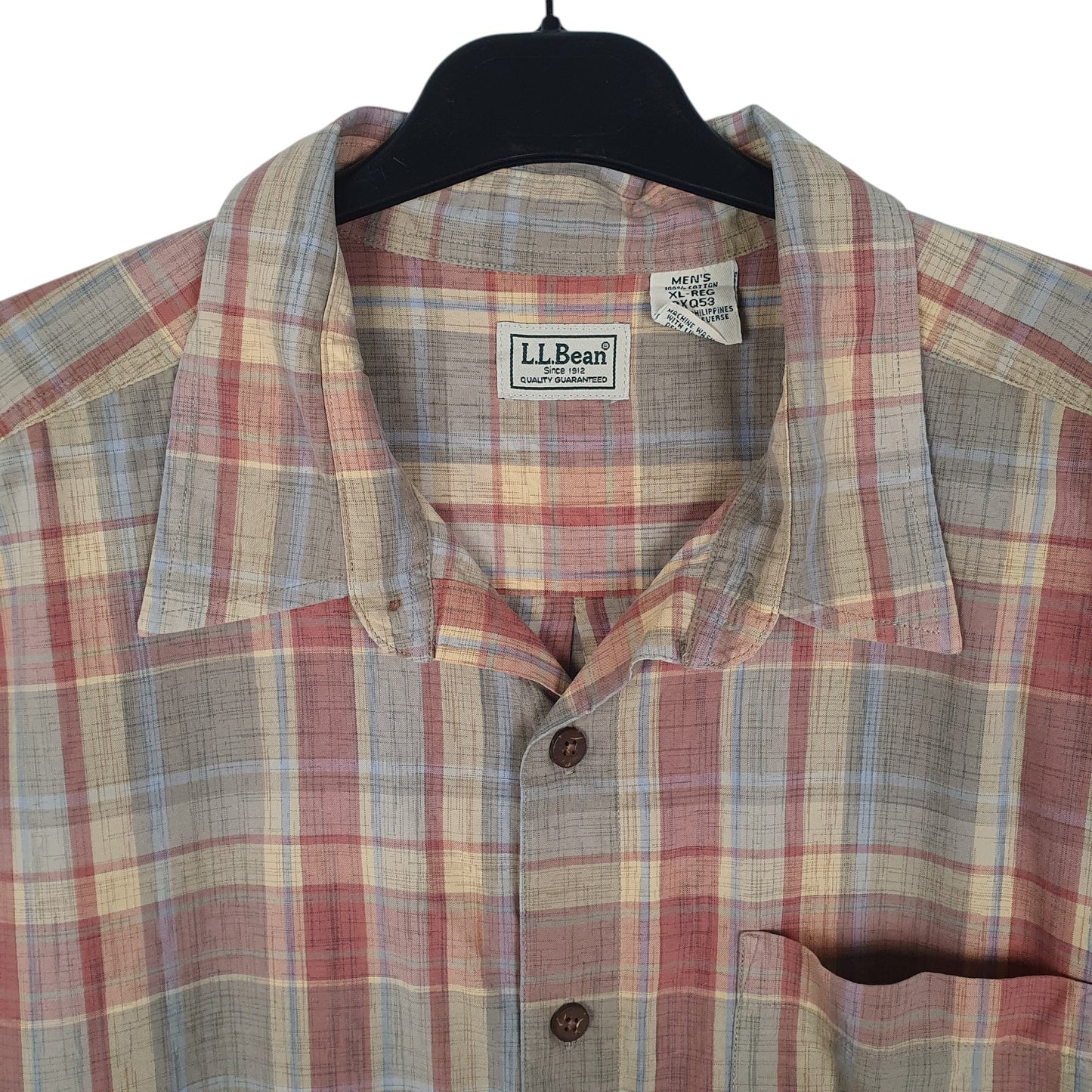 Mens Brown L.L.Bean   Shirt