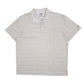 Mens White Izod Golf Short Sleeve Polo Shirt
