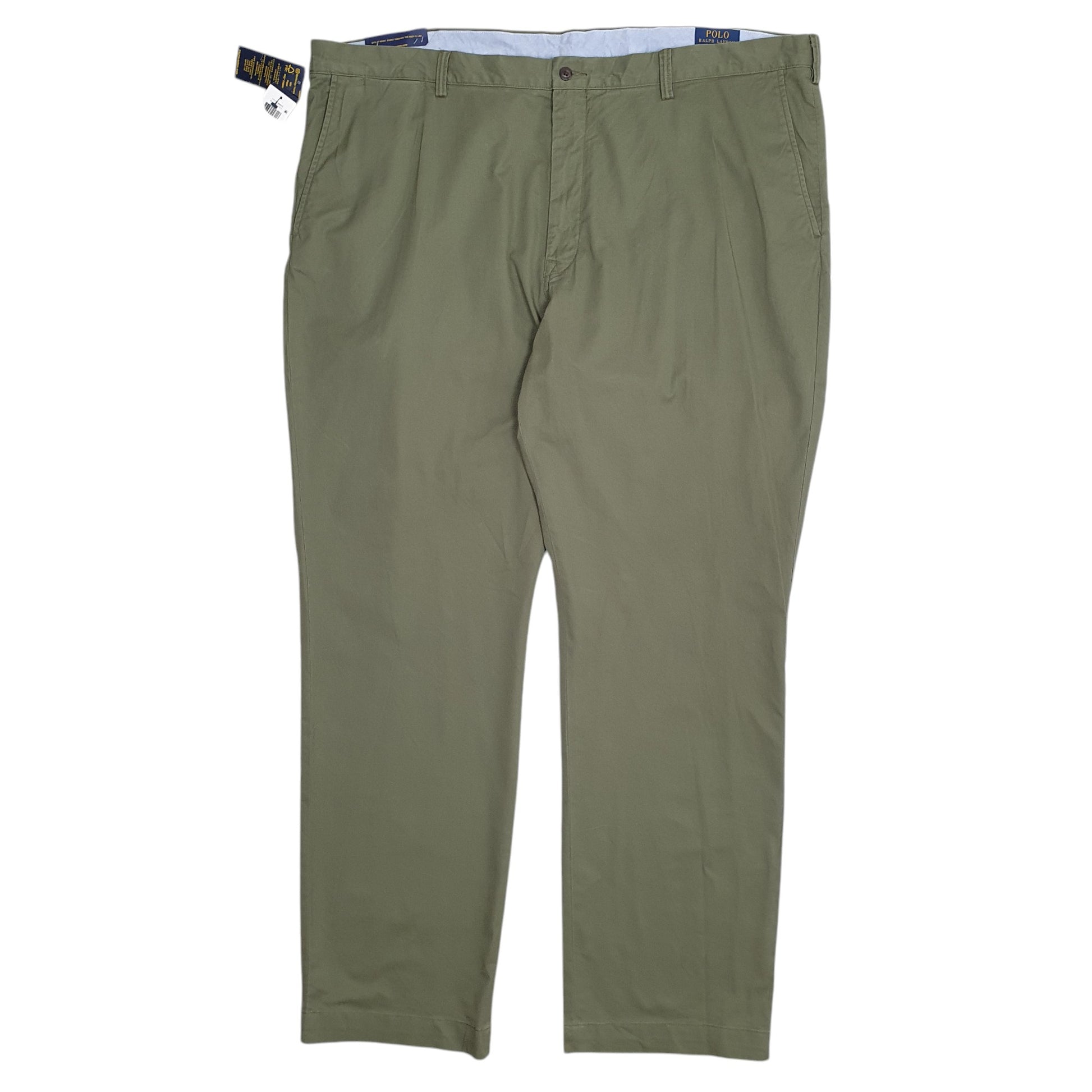 Mens Green Polo Ralph Lauren Stretch Classic Chino Trousers