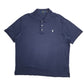 Mens Navy Polo Ralph Lauren Stretch Short Sleeve Polo Shirt