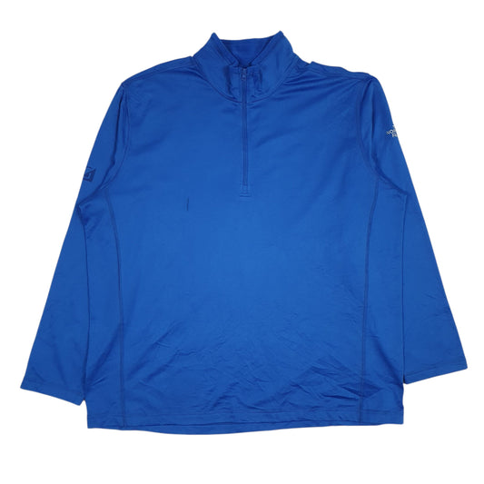 Mens Blue The North Face  Quarter Zip Jumper
