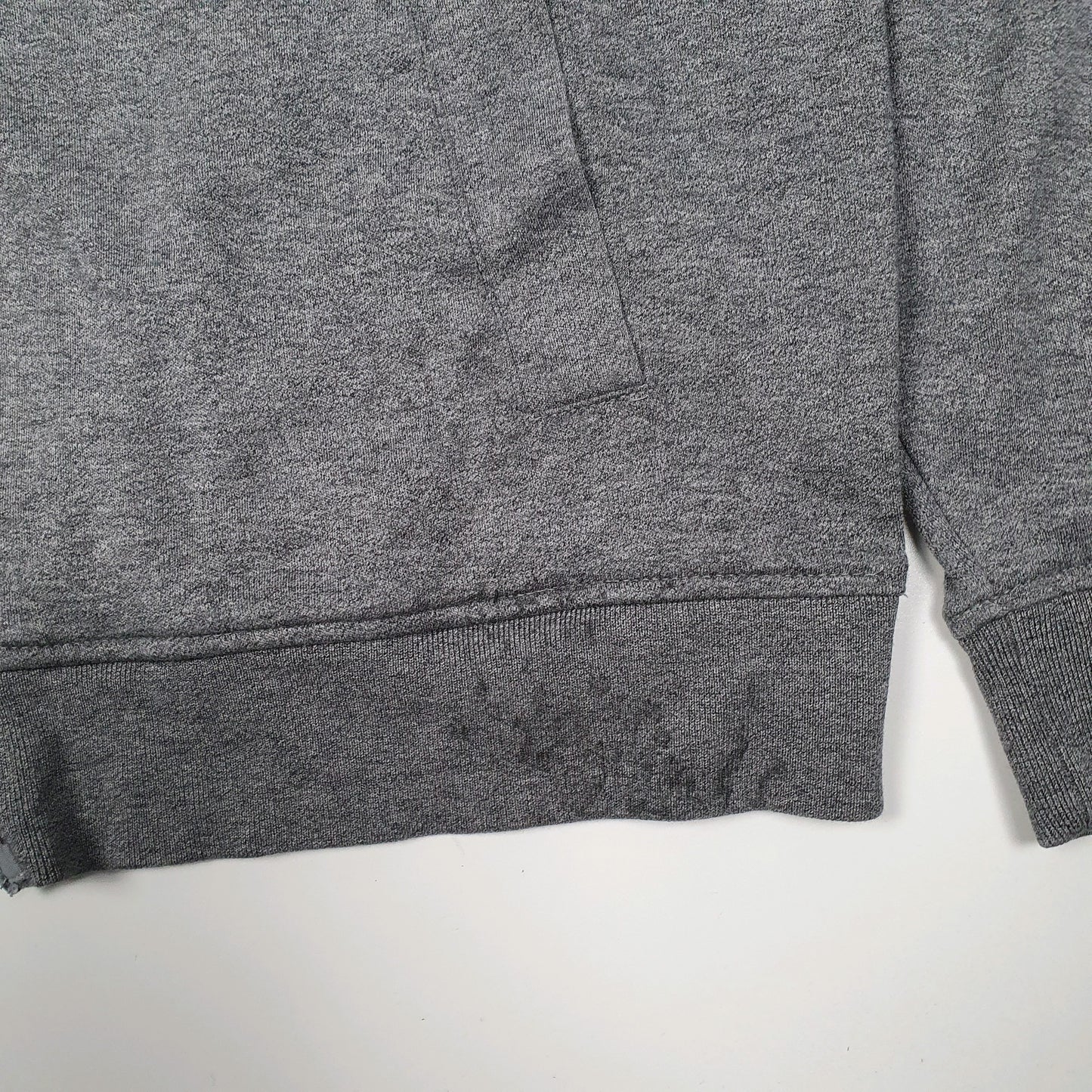 Mens Grey Hugo Boss Hoodie Full Zip Jumper