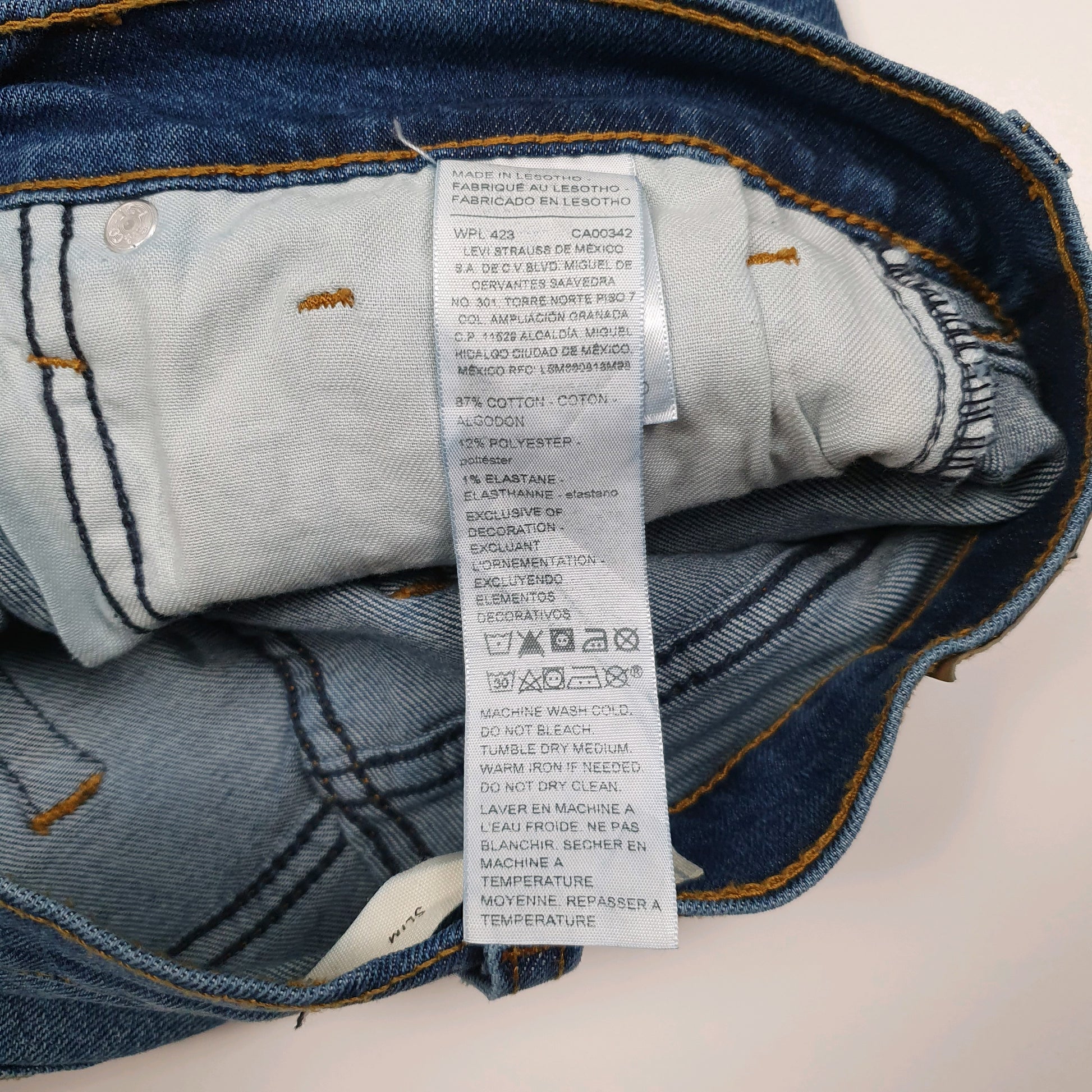 Mens Blue Levis   Jeans