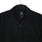 Mens Black Zara Corduroy  Shirt