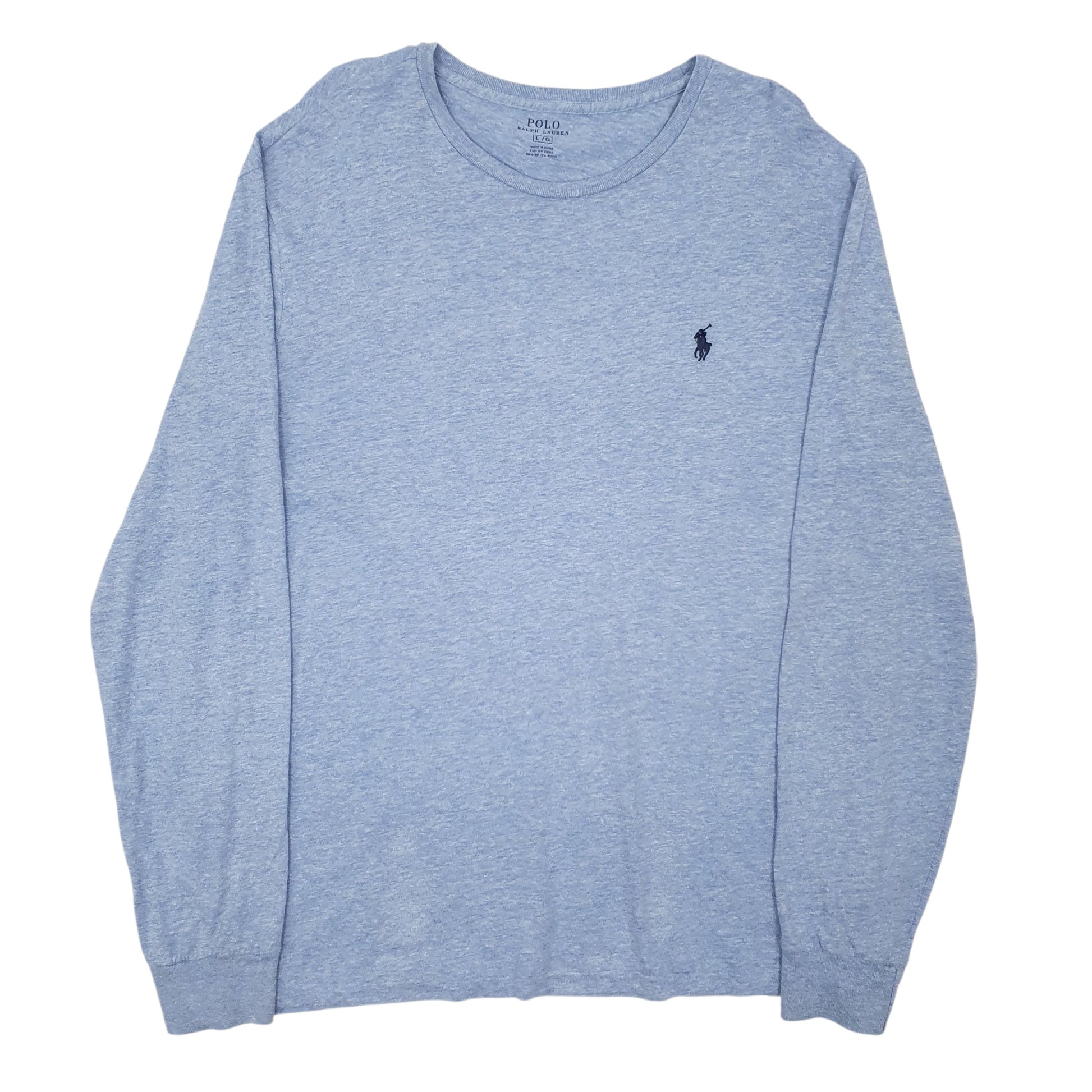 Mens Blue Polo Ralph Lauren  Long Sleeve T Shirt