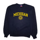 Mens Navy Champion Michigan University Crewneck Jumper