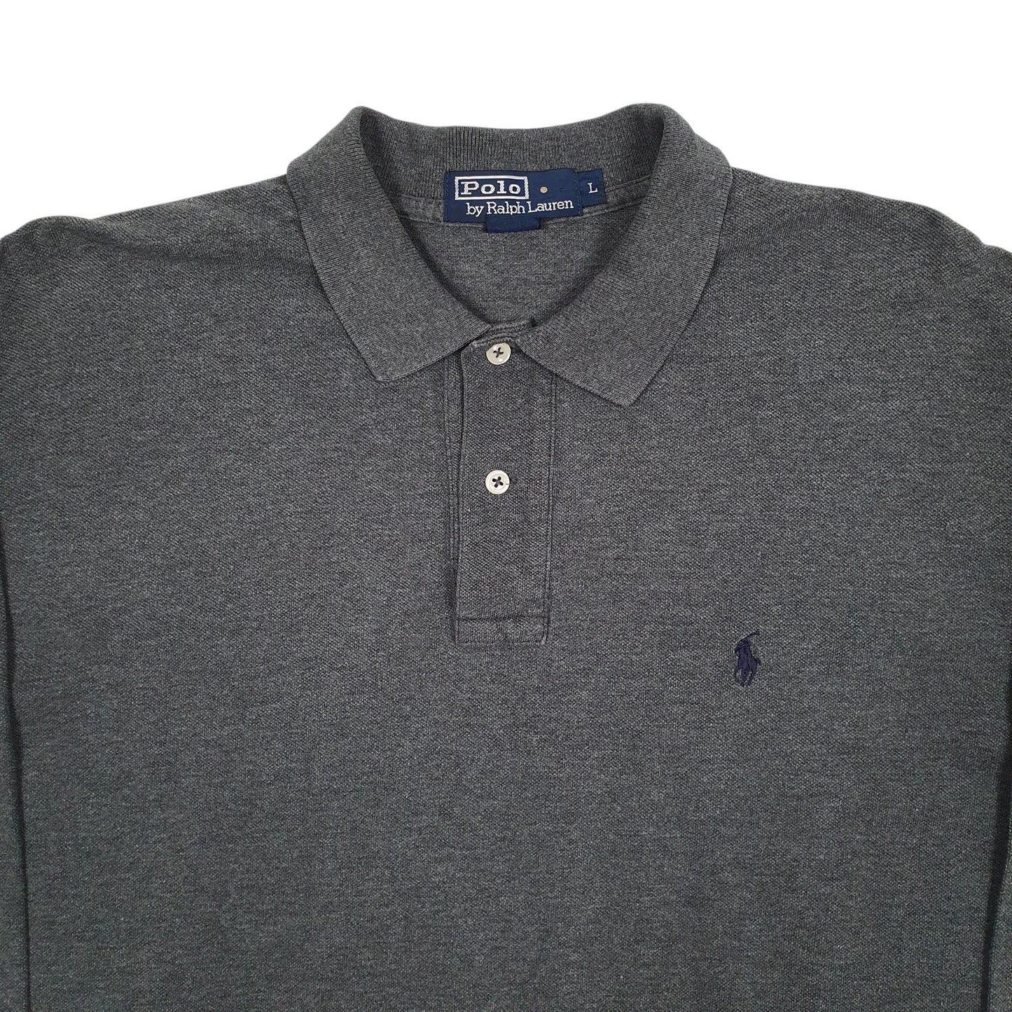 Mens Grey Polo Ralph Lauren   Polo Shirt