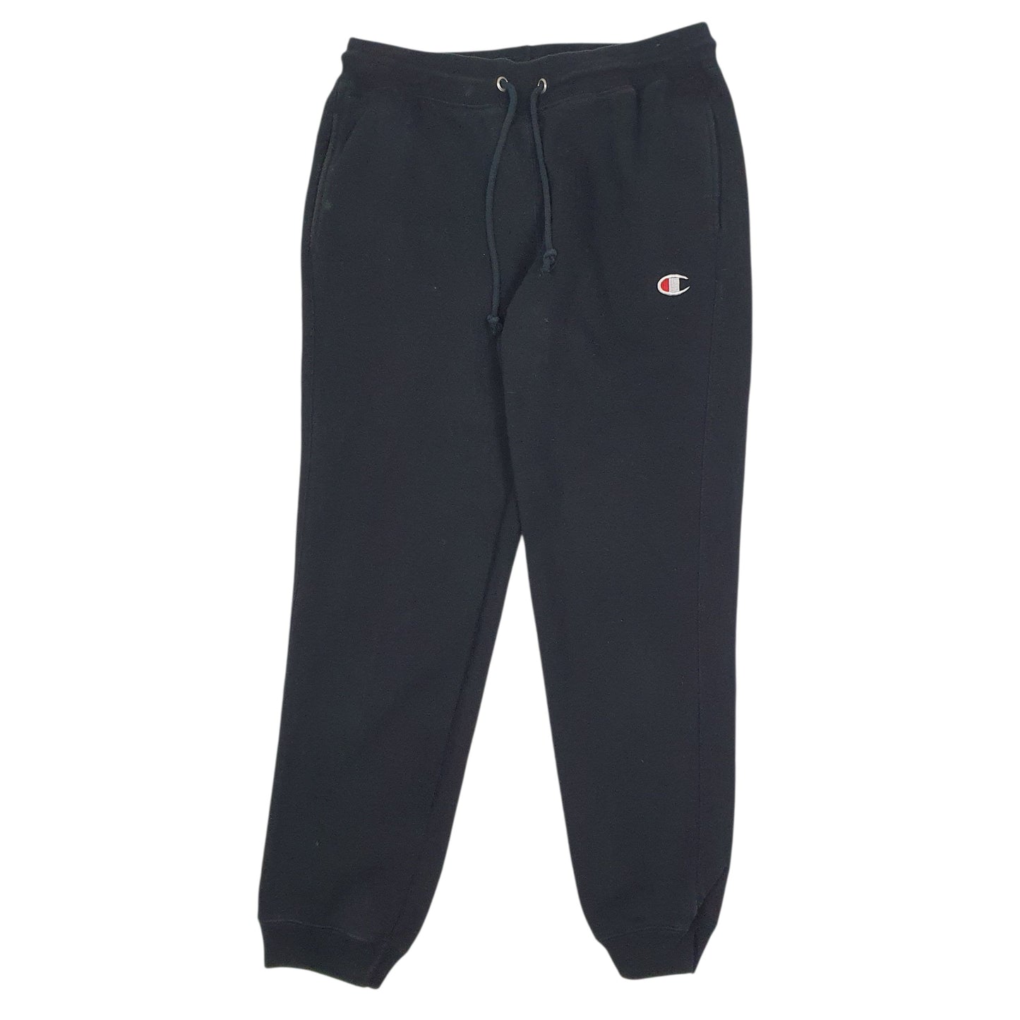 Womens Black Champion Reverse Weave Jogger Trousers