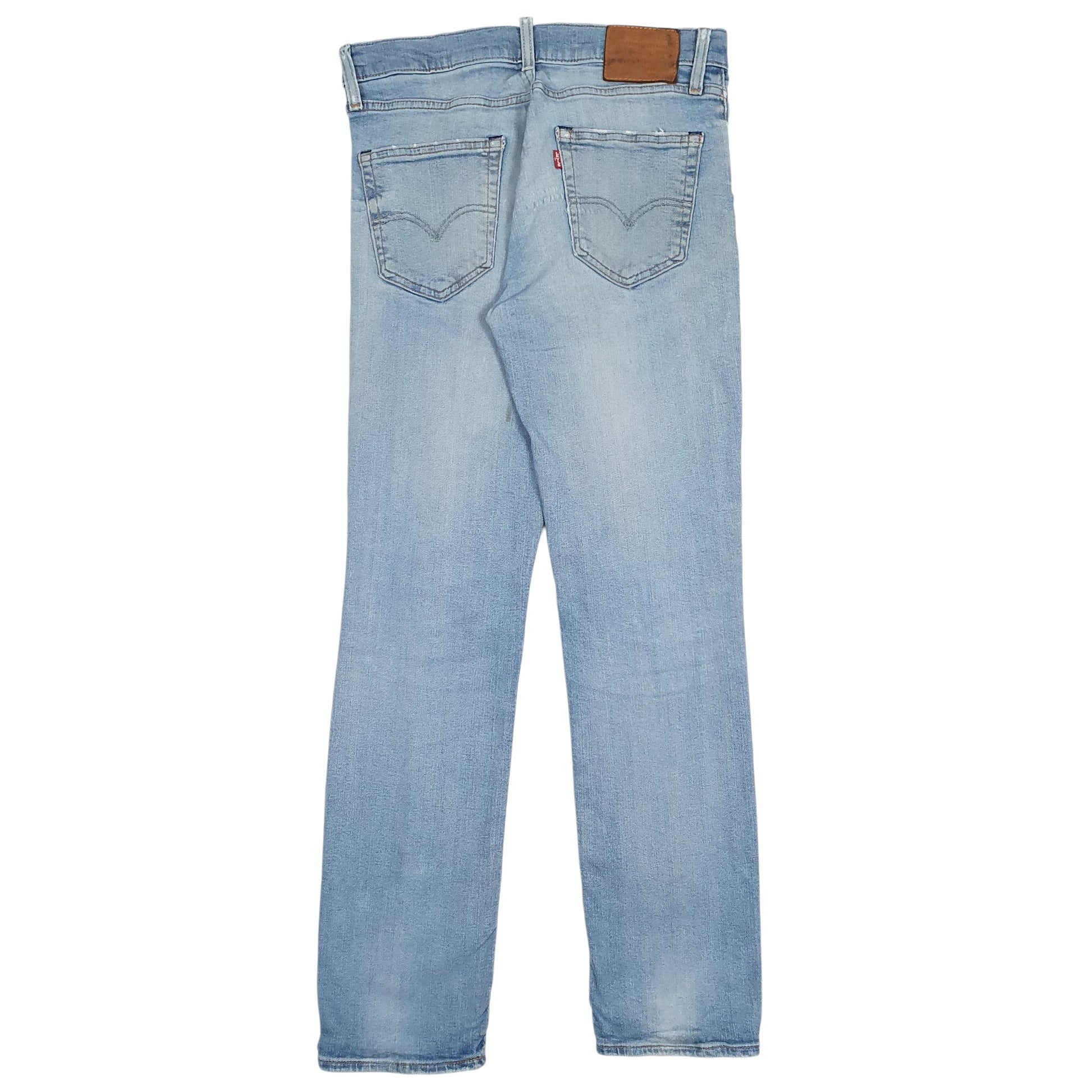 Mens Blue Levis Distressed  Jeans