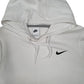 Mens White Nike  Hoodie Jumper