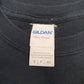 Mens Black Gildan   T Shirt