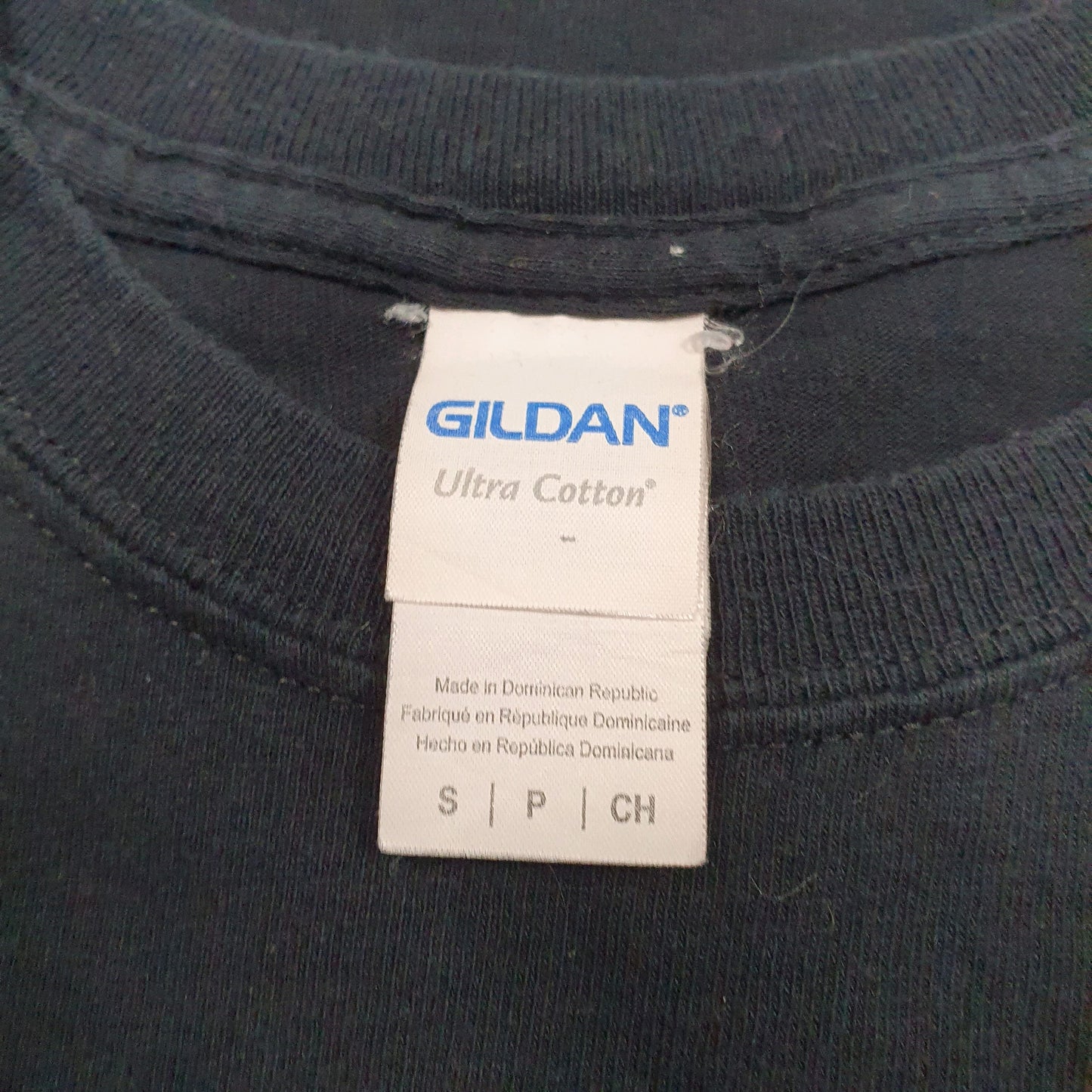 Mens Black Gildan   T Shirt