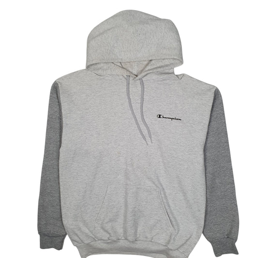 Mens Grey Champion  Hoodie Jumper