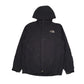 Mens Black The North Face Hyvent Crewneck Coat