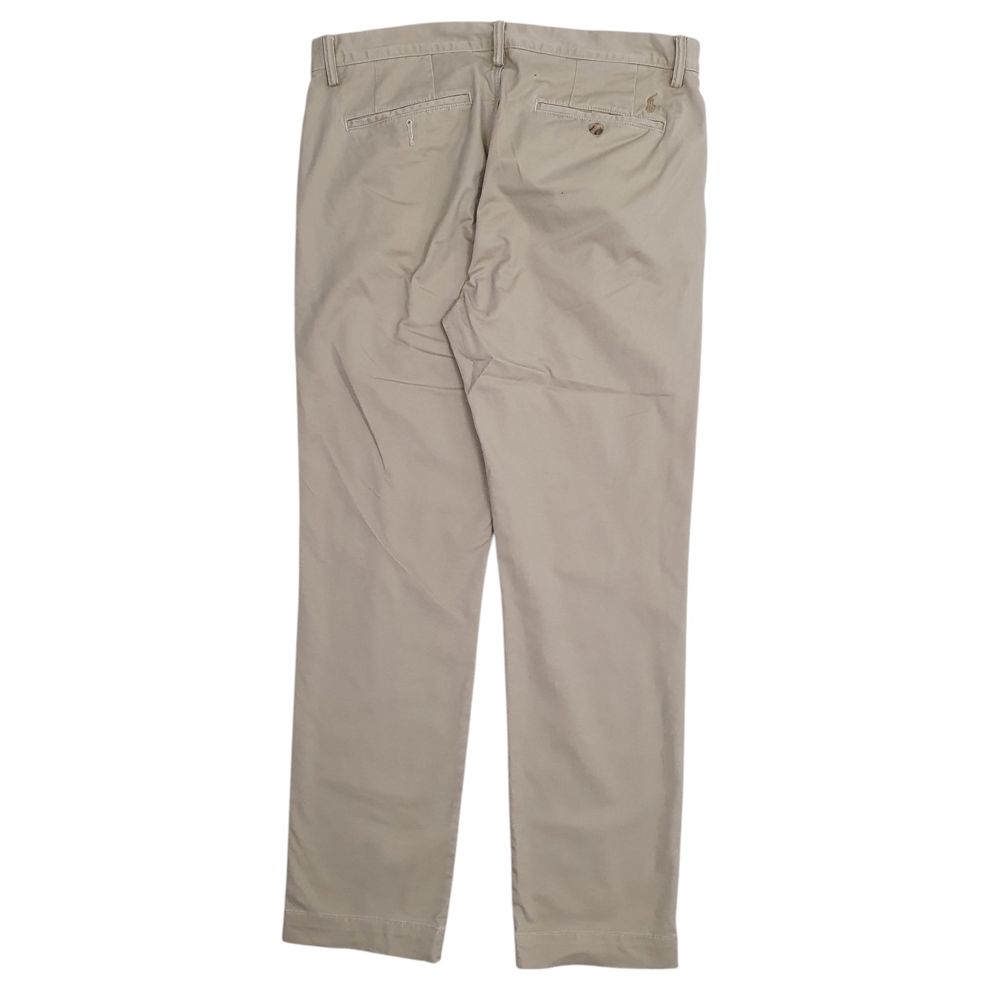 Mens Beige Polo Ralph Lauren Stretch  Trousers