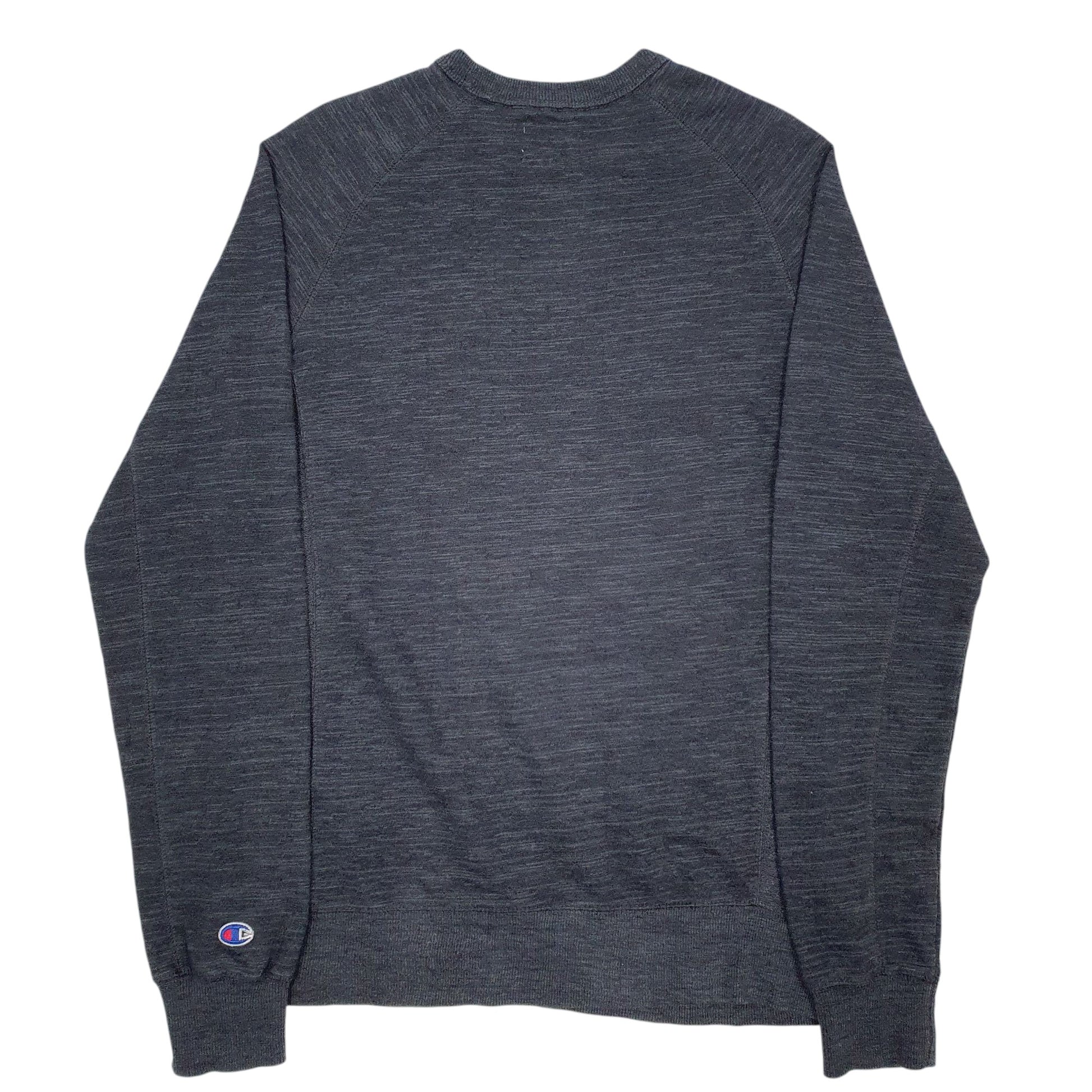 Mens Grey Champion Lightweight Crewneck Jumper