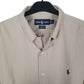 Mens Beige Ralph Lauren   Shirt