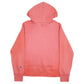 Mens Pink Champion Spellout Hoodie Jumper