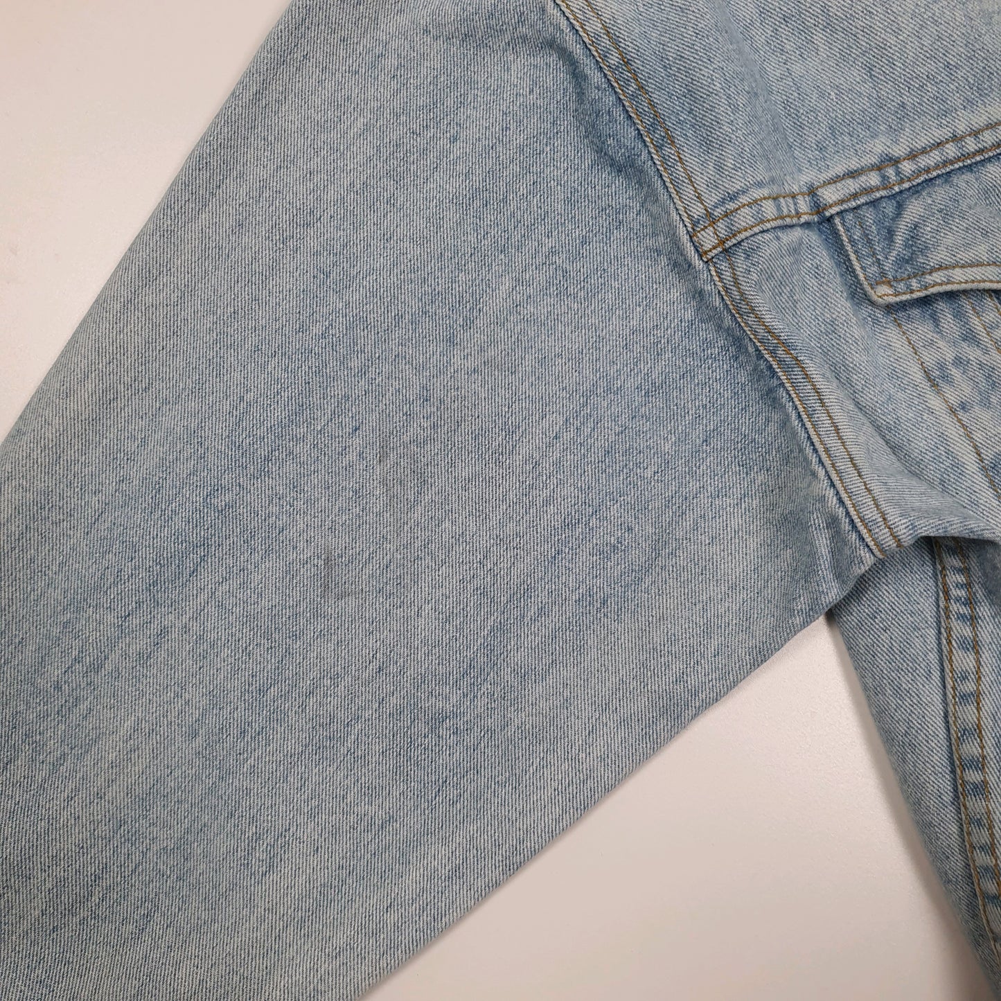 Mens Blue Levis Vintage 1990s Type 3 Trucker  Coat