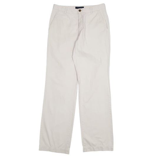 Mens White Tommy Hilfiger  Chino Trousers