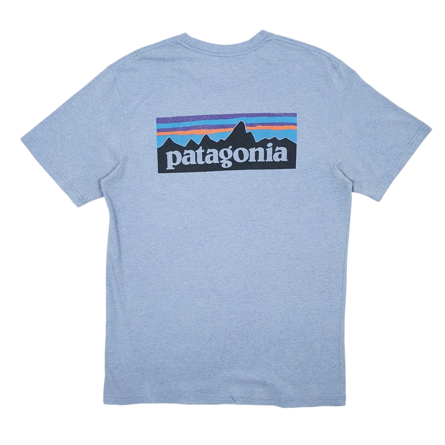 Mens Blue Patagonia   T Shirt