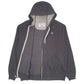 Mens Grey Champion Hoodie Full Zip Jumper